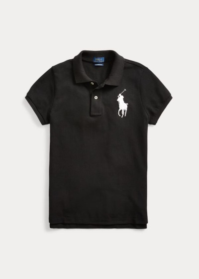 Women's Polo Ralph Lauren Skinny Fit Big Pony Polo Shirts | 602197XJR